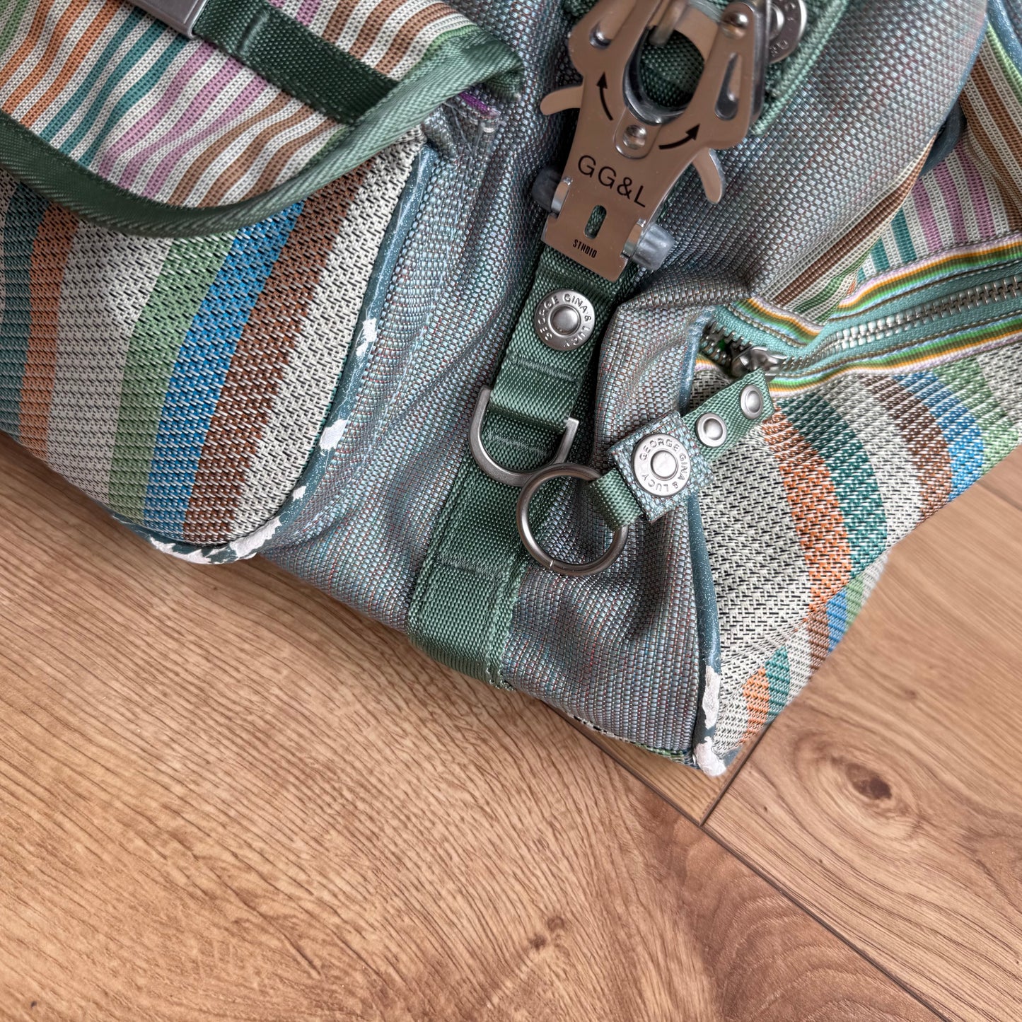 GG&L striped bag - One Size