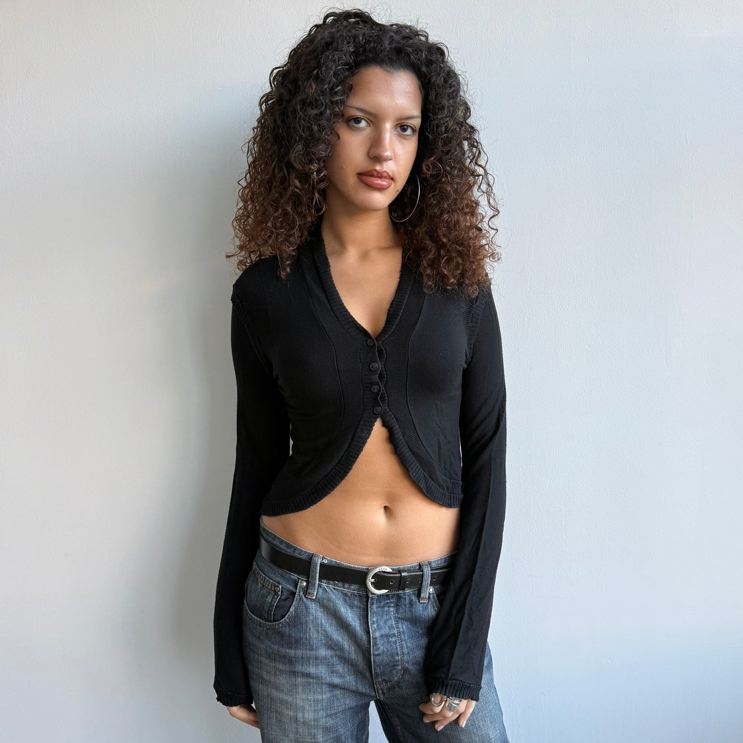 Cop Copine black cardi - Size M