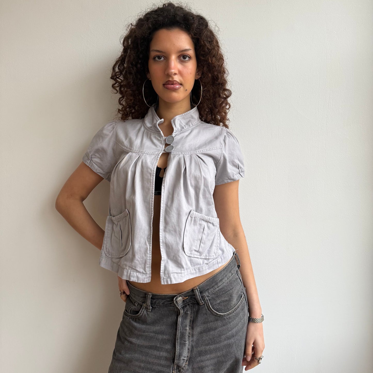 Short sleeve peacoat - Size S