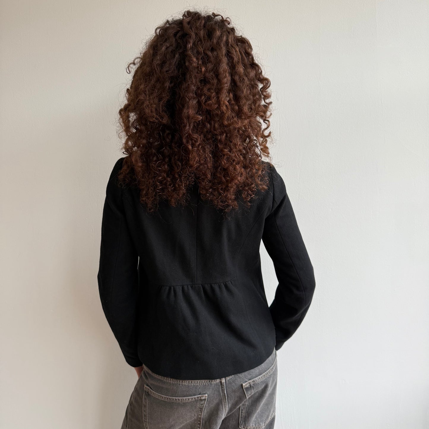 Black swing jacket - Size S