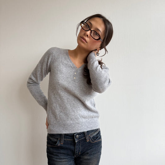 Grey cashmere knit - Size S
