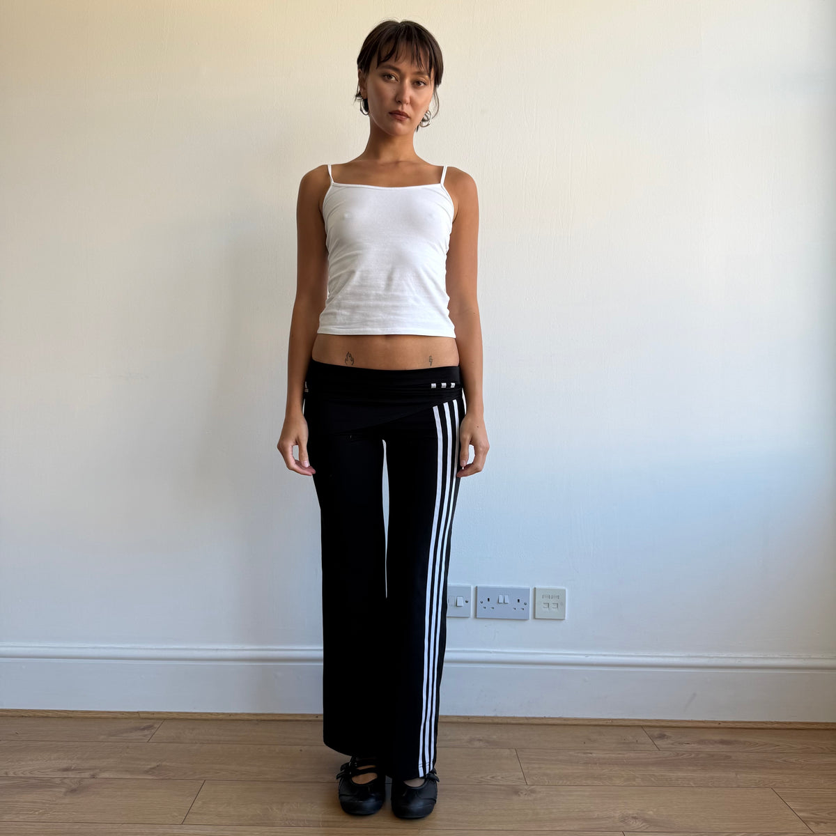 Black skirt Adidas pants - Size XS