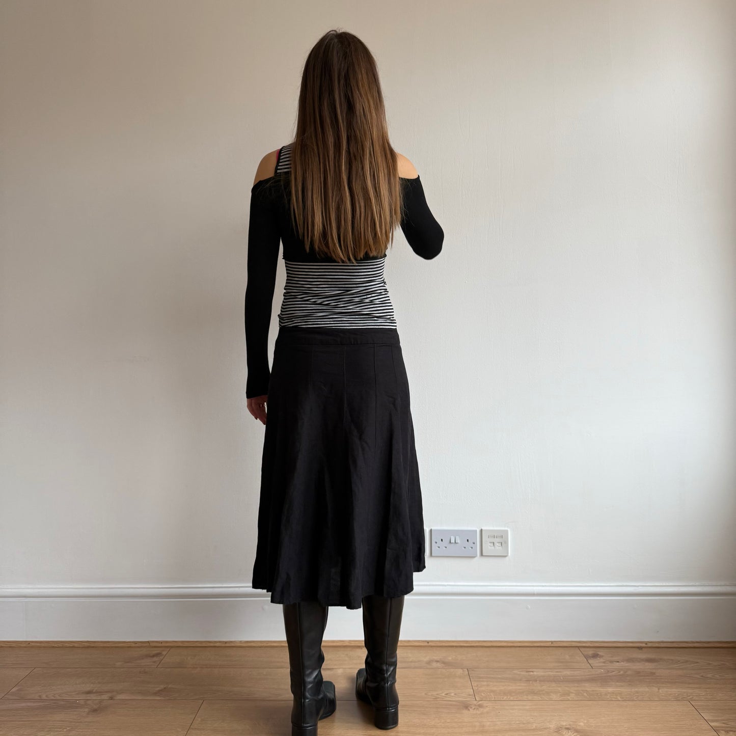 Stripe double layer top - Size S