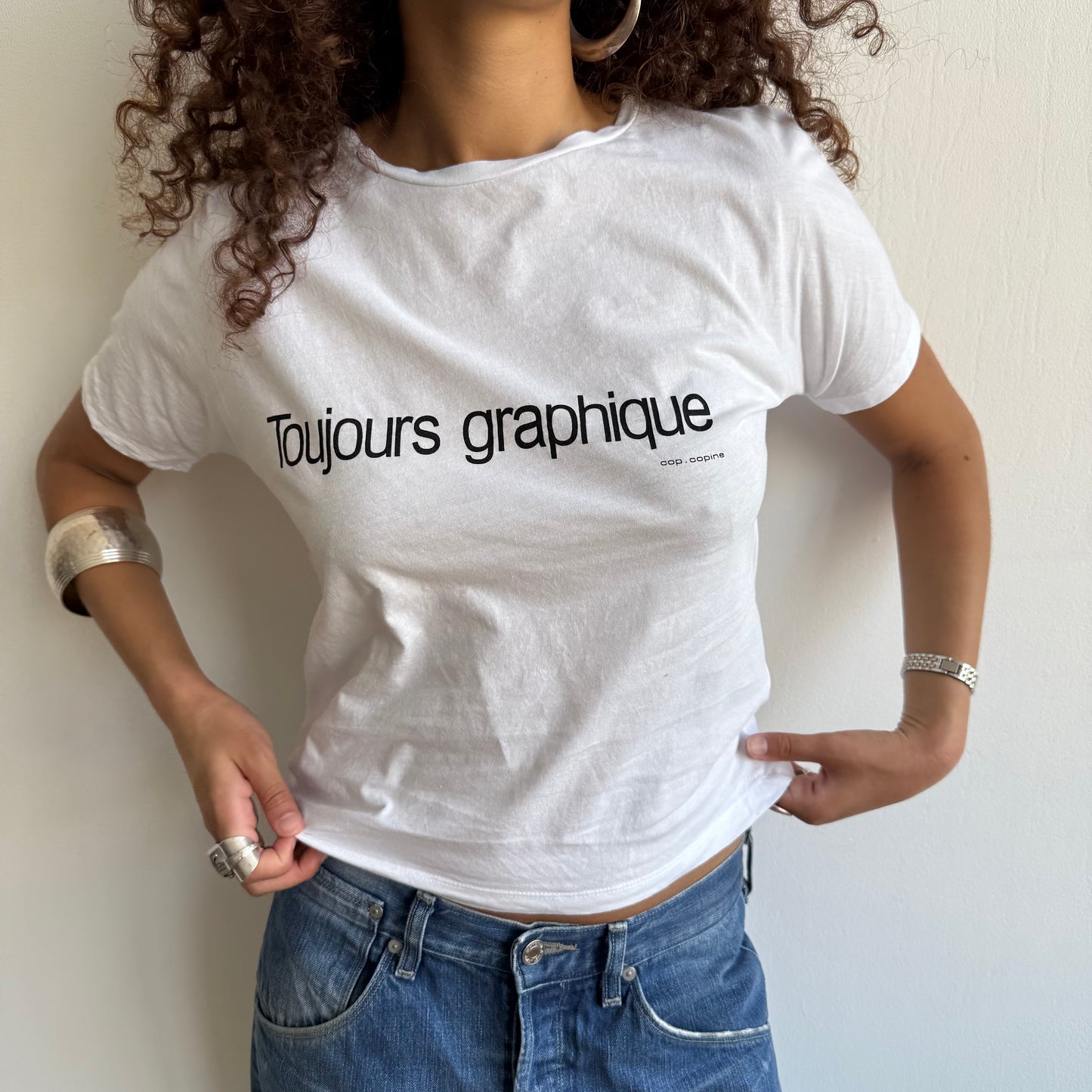 Cop Copine graphic tee - Size S