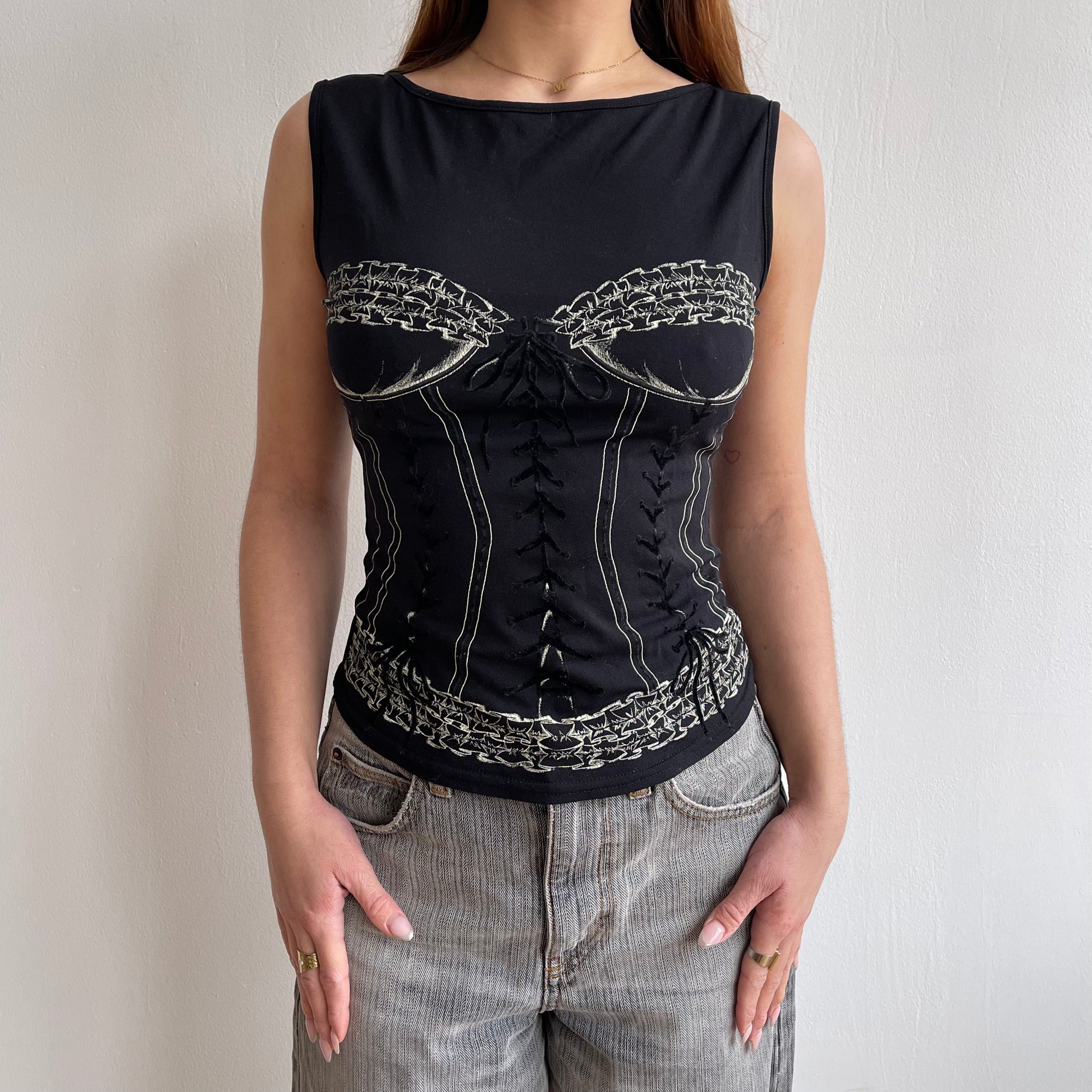 Morgan bustier top Size S