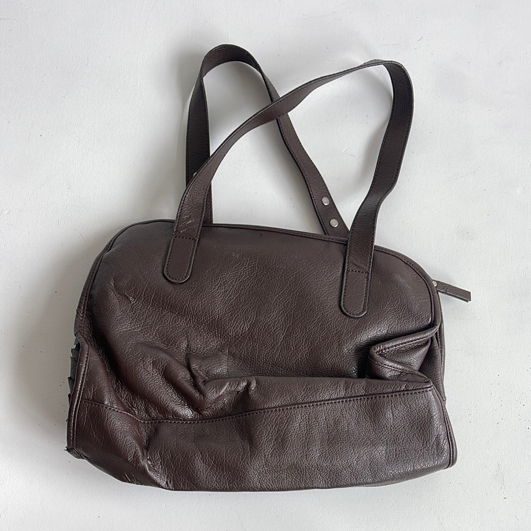 Brown morgan studded bag - OS