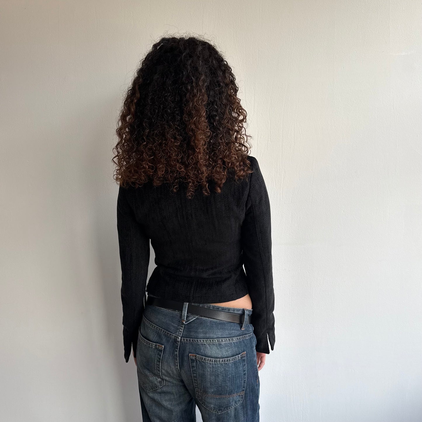 Charcoal clasp jacket - Size S