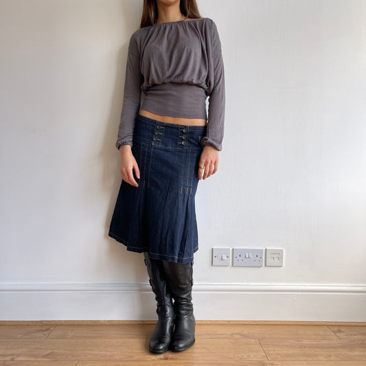Grey slouchy jumper - Size S