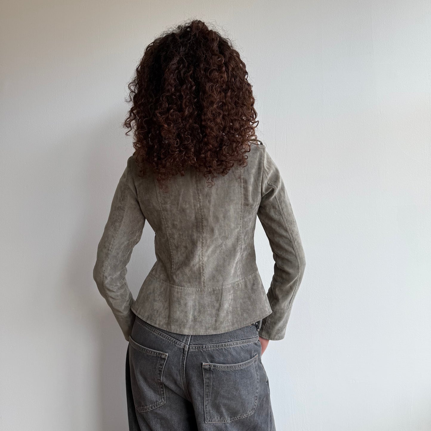 Velvet military jacket - Size S