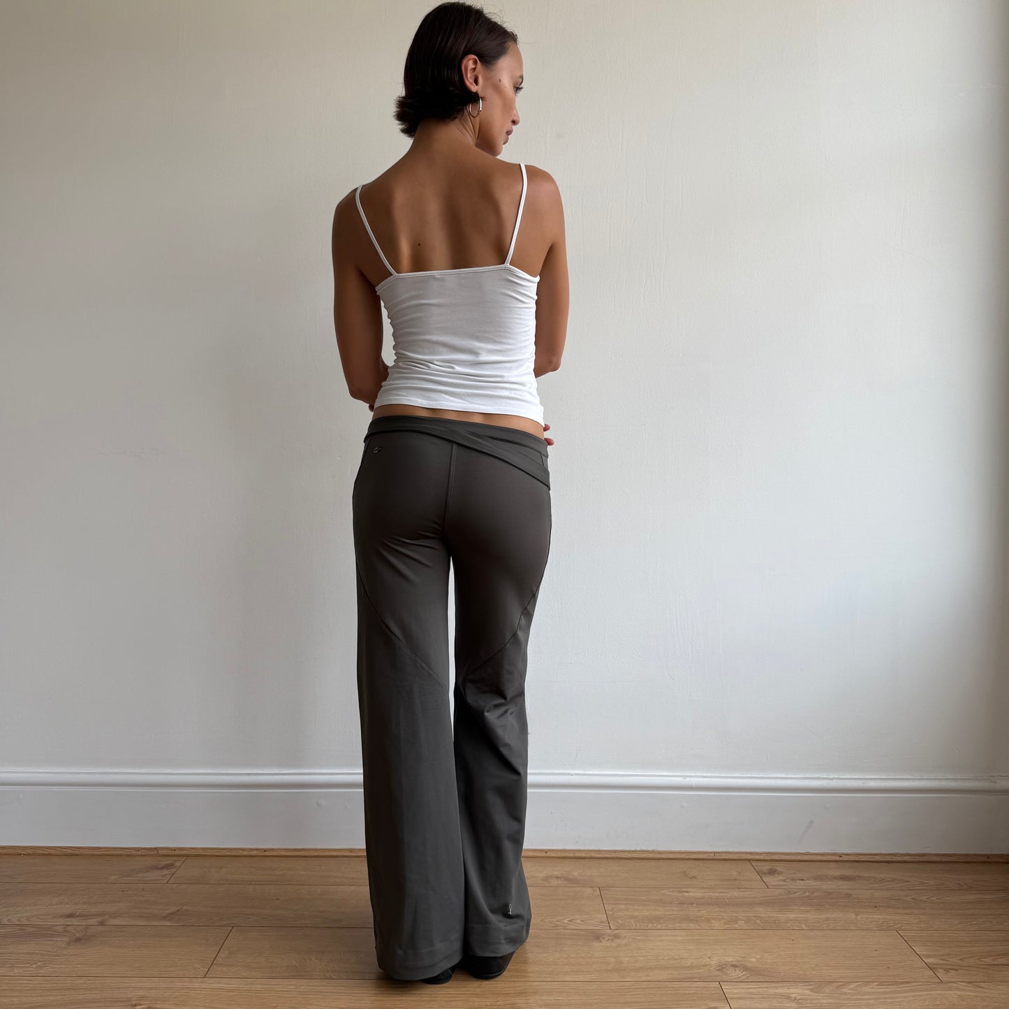 Khaki belt Adidas yoga pants - Size S-M