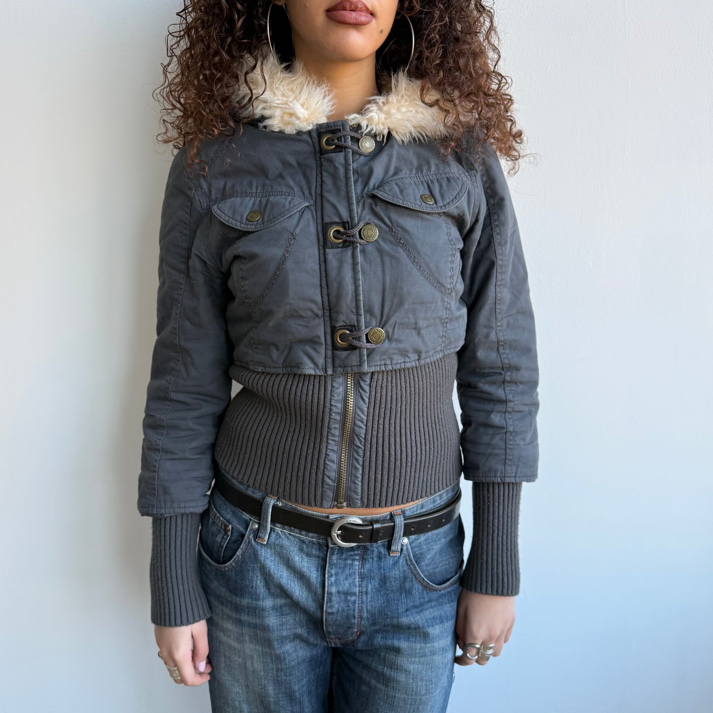 Morgan de toi corset bomber - Size S