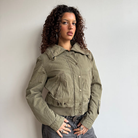 Khaki Levi’s bomber - Size M