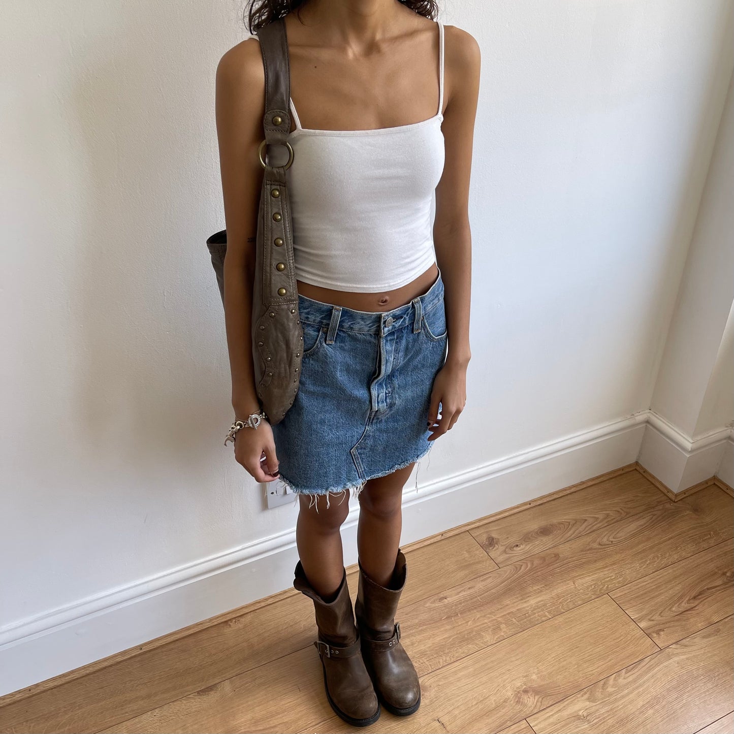 Levis denim mini skirt - Size M