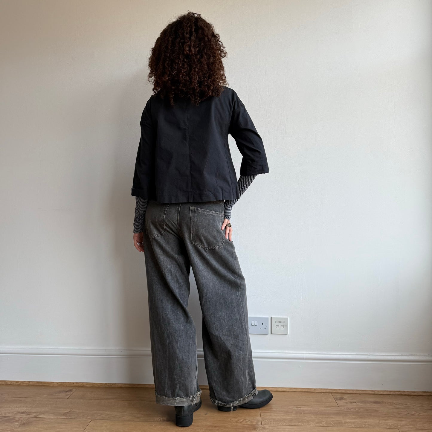 Navy peacoat - Size M