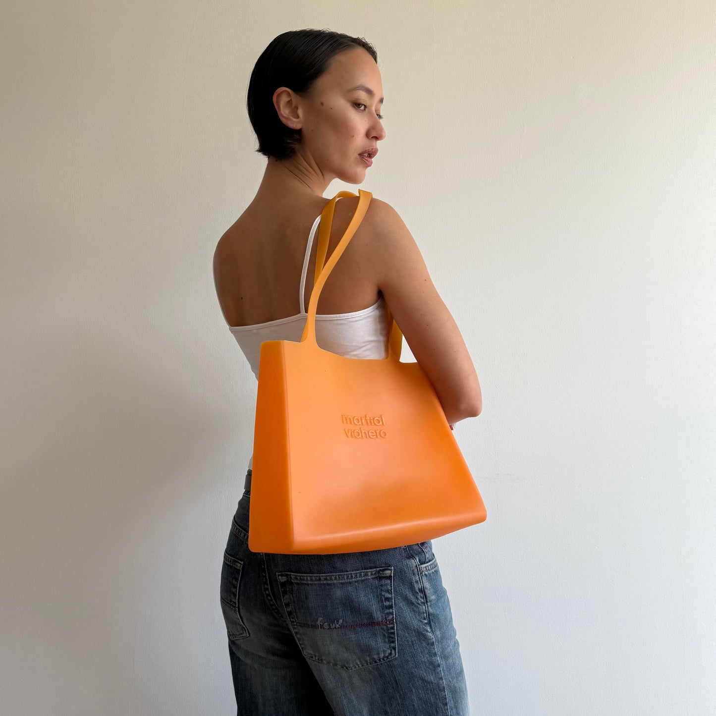 Orange jelly bag - One Size