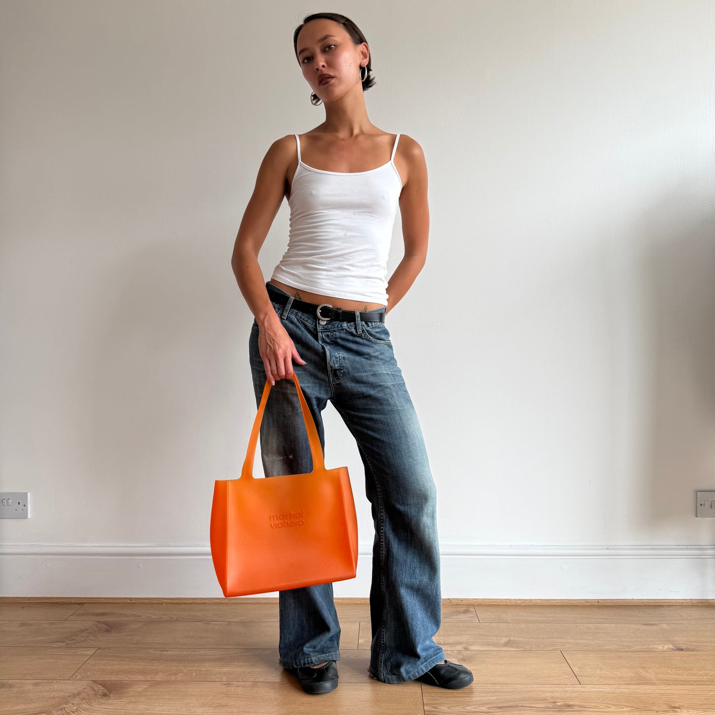 Orange jelly bag - One Size