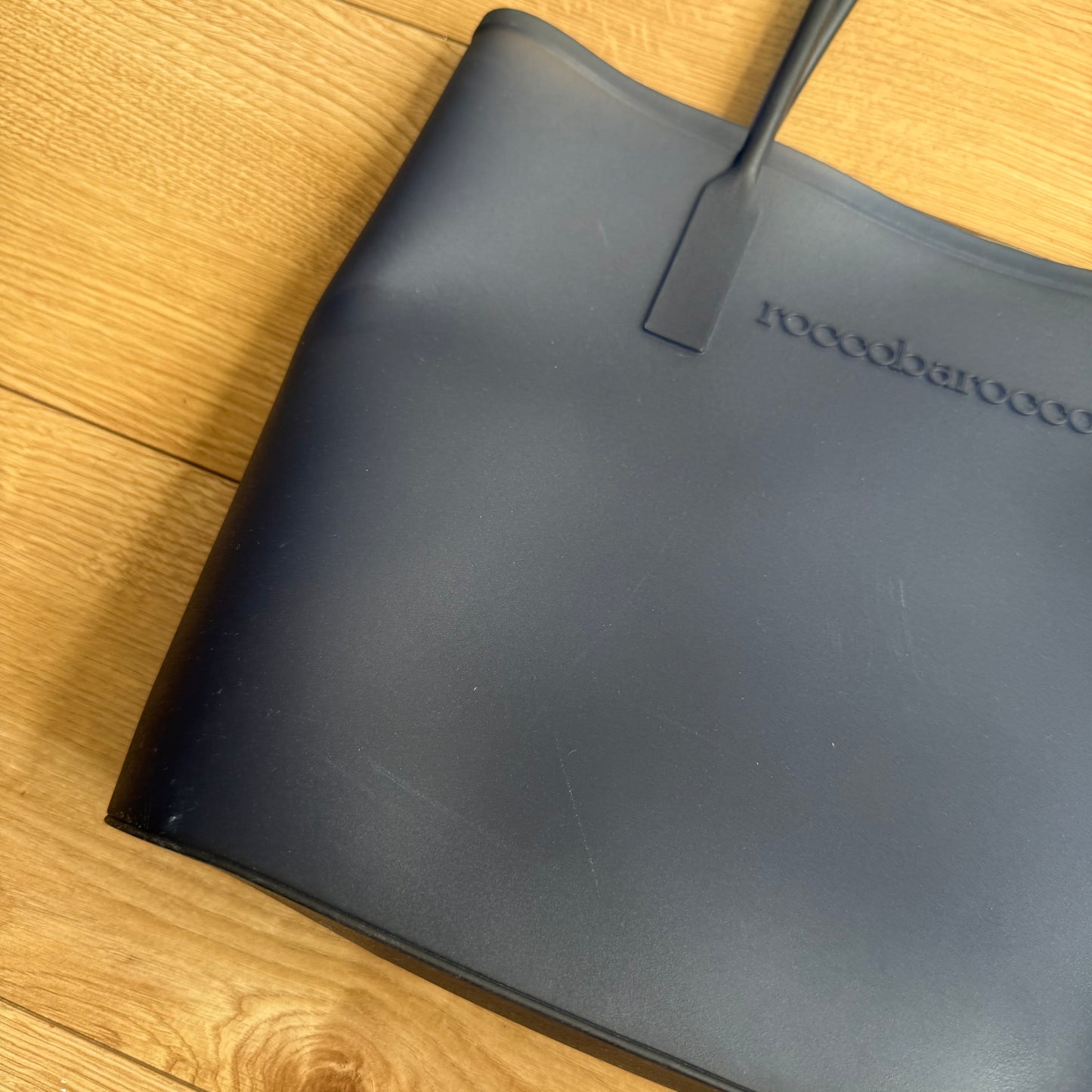 Navy large jelly bag - One Size