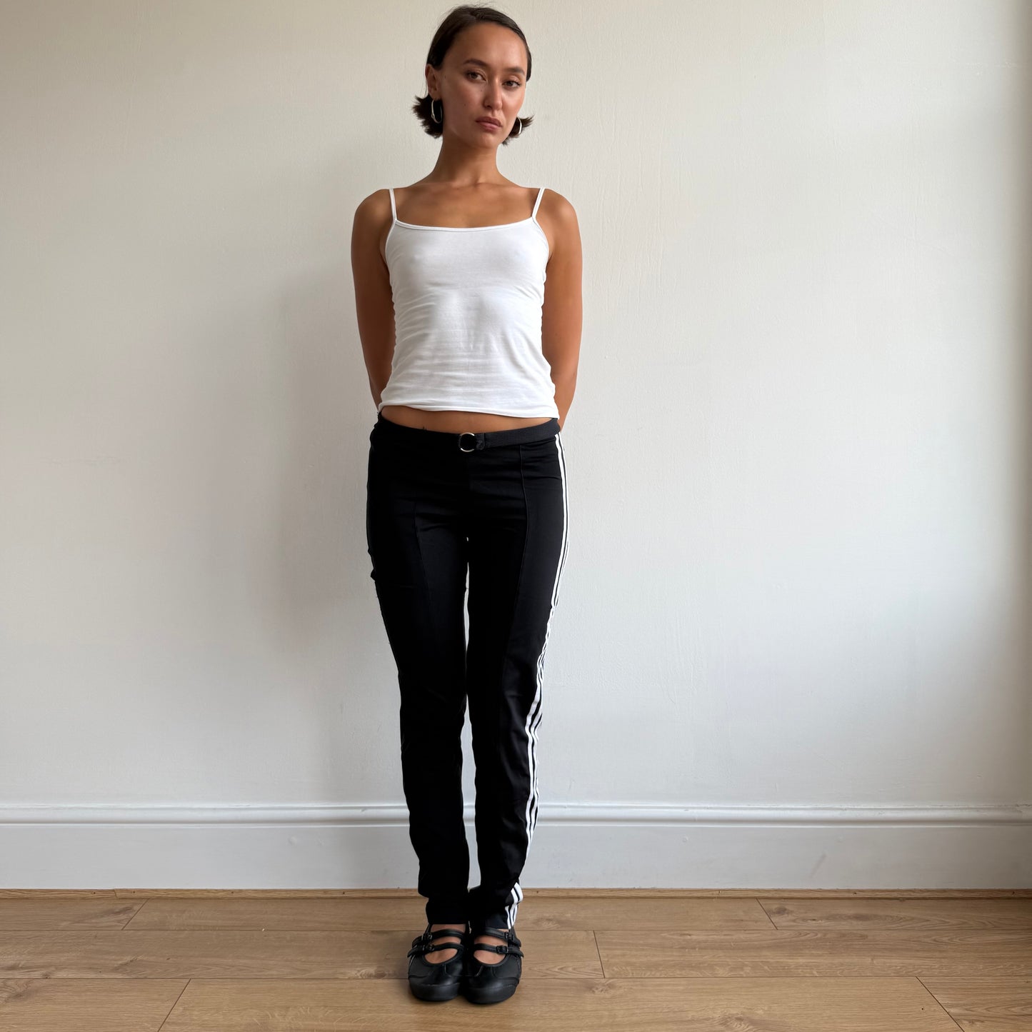 Black Adidas o-ring leggings - Size S