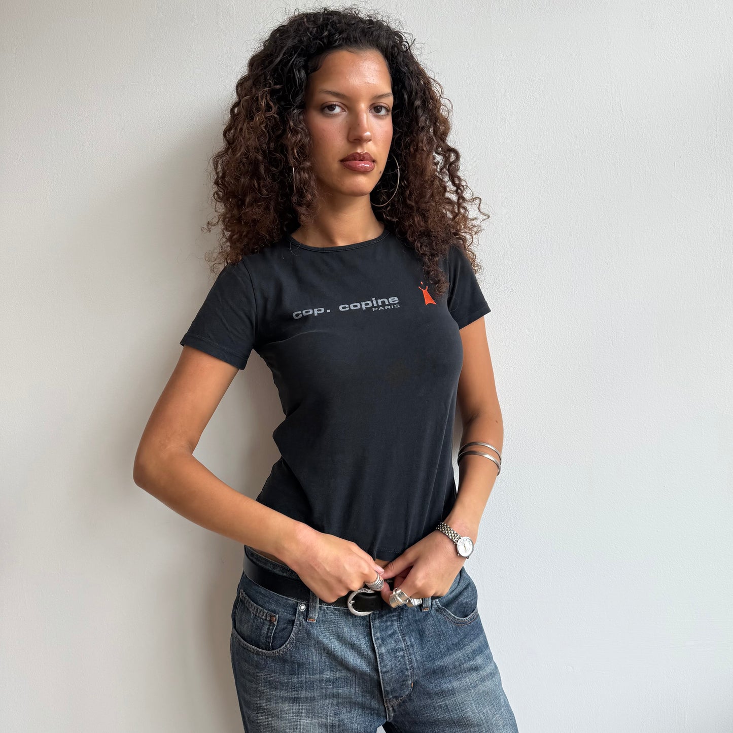 Cop Copine baby tee - Size S