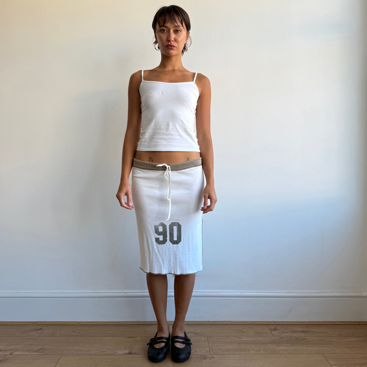 Number 90 graphic midi skirt - Size S-M
