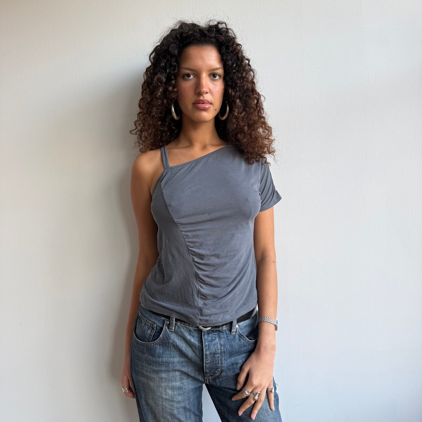 Charcoal DKNY top - Size S/M