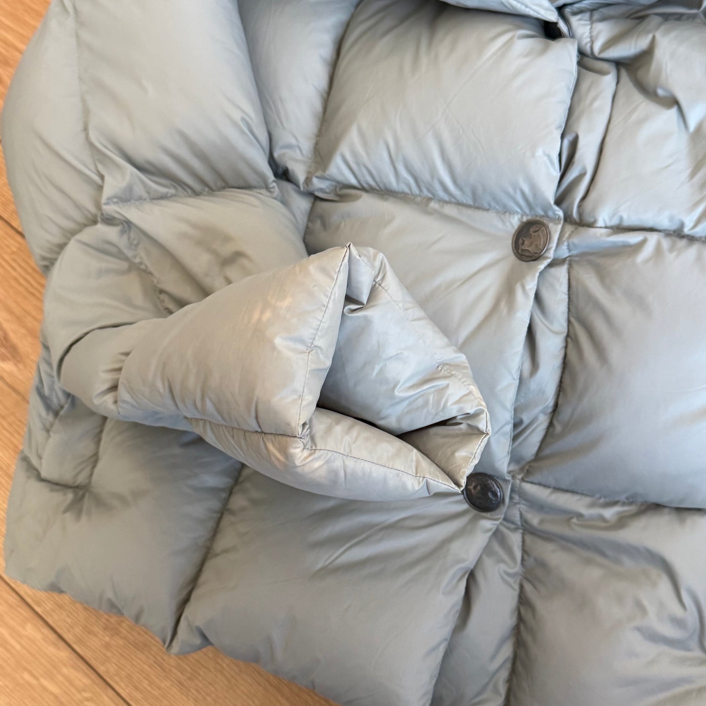 Cop Copine grey down puffer jacket - Size S