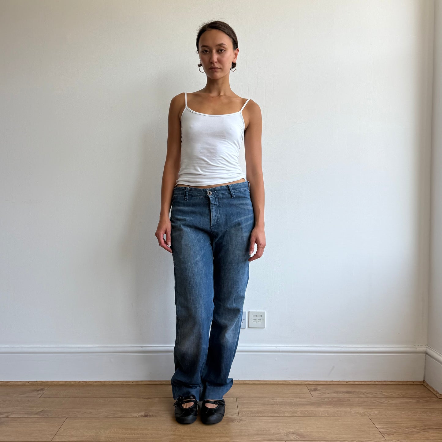 Blue Levi’s star button back jeans - Size 30x32