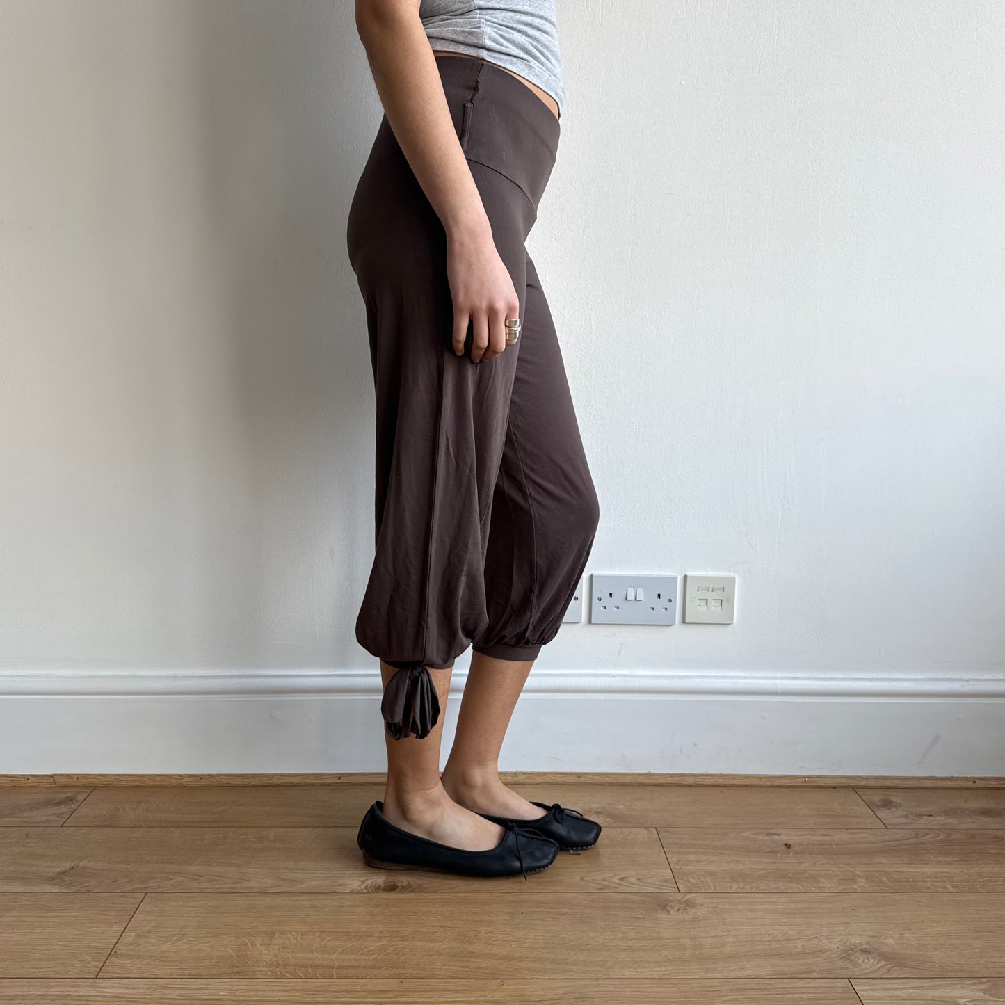 Brown Cop Copine harem pants - Size S