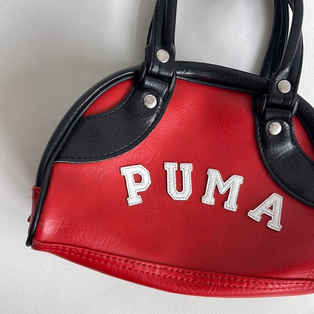 Red puma bag - OS
