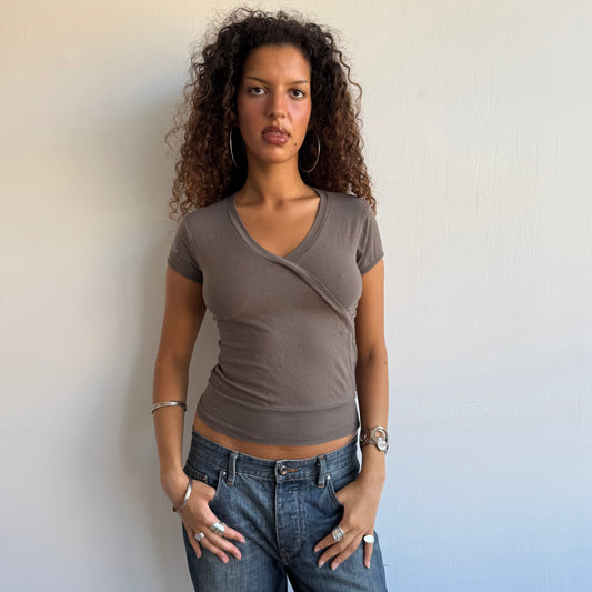 Brown wrap Bench top - Size S