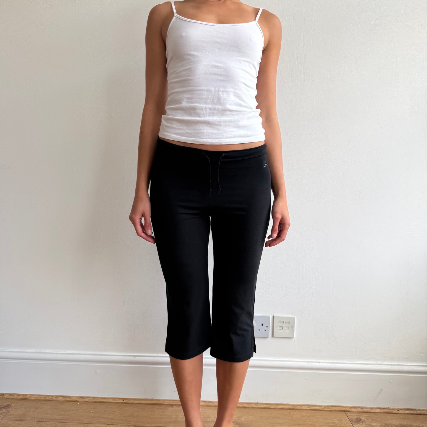 Reebok black capris - Size S