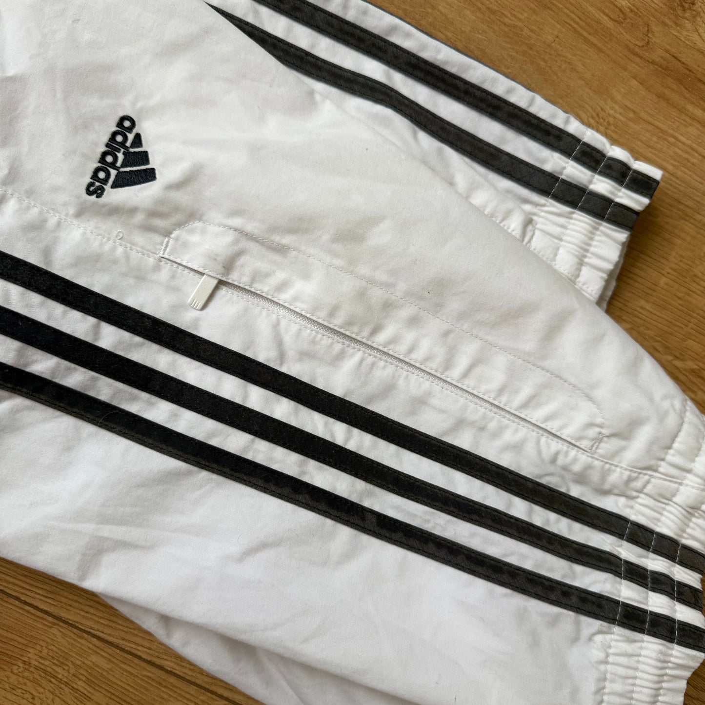 White Adidas capris - Size M