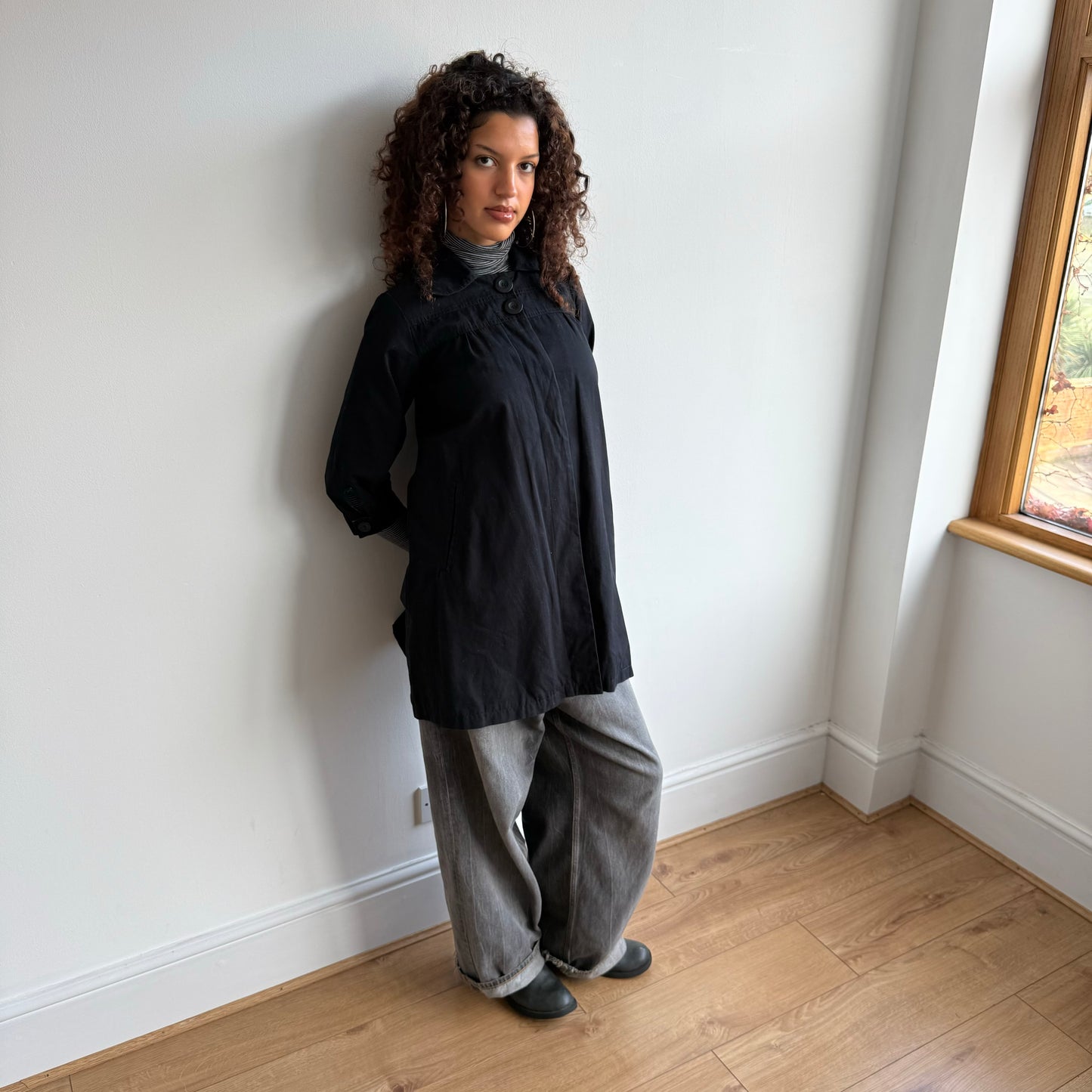 Mid length peacoat - Size S