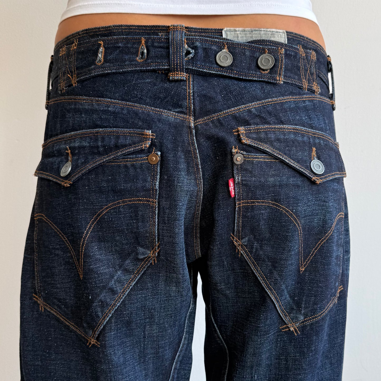 Levi’s Engineered dark wash button jeans - Size 33x34