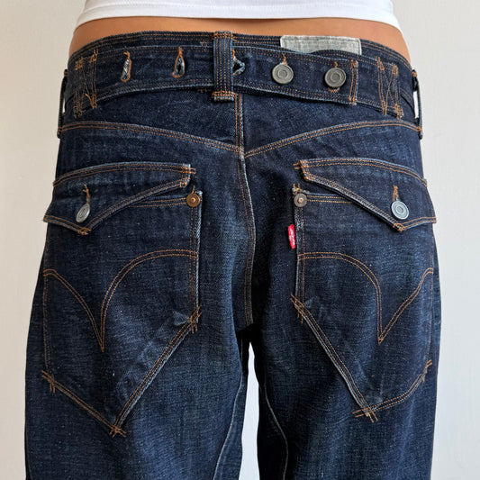 Levi’s Engineered dark wash button jeans - Size 33x34