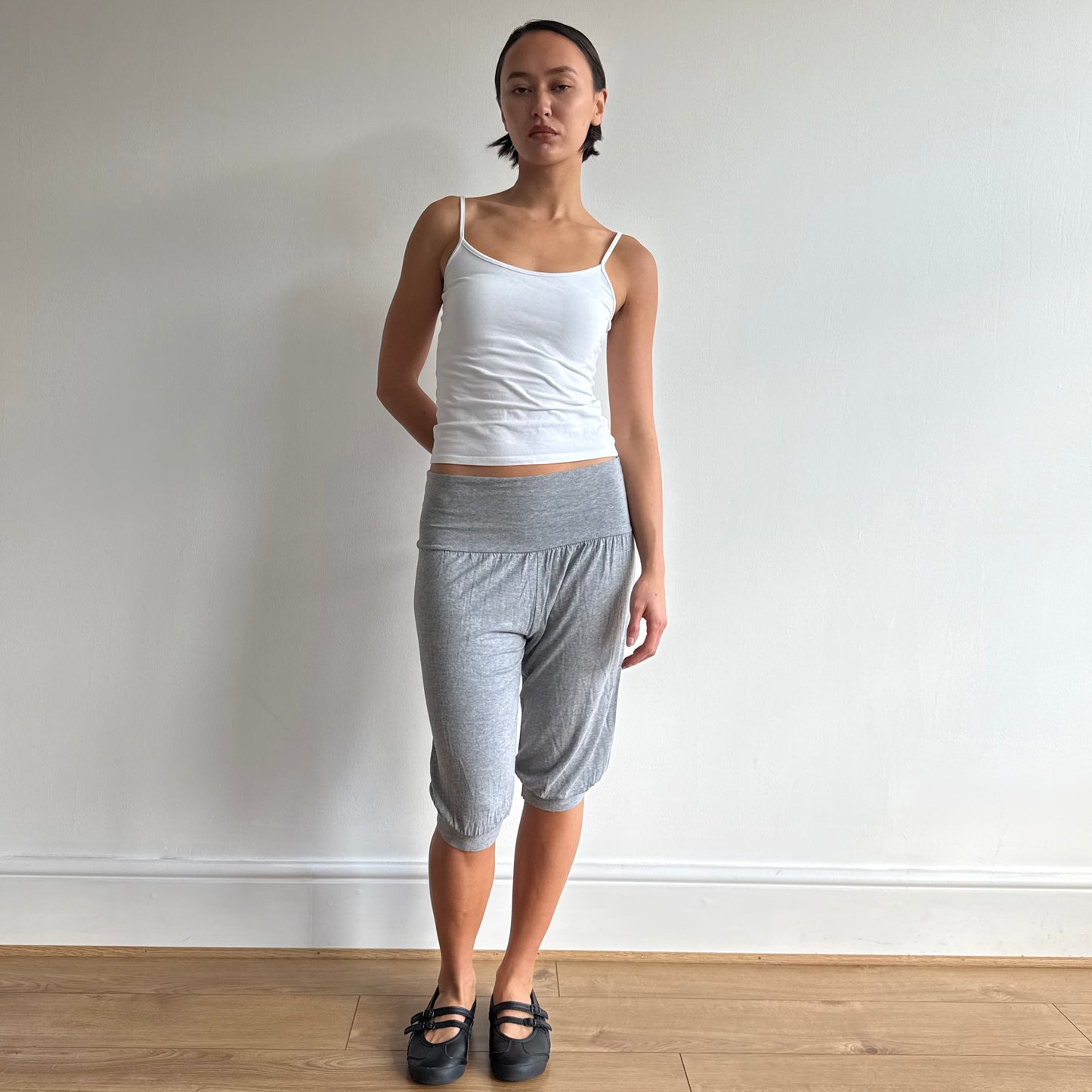 Grey bubble harem pants - Size S
