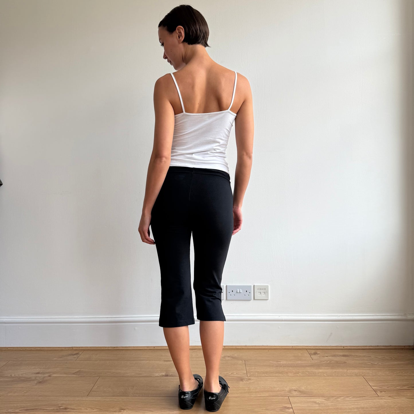Reebok black capris - Size S