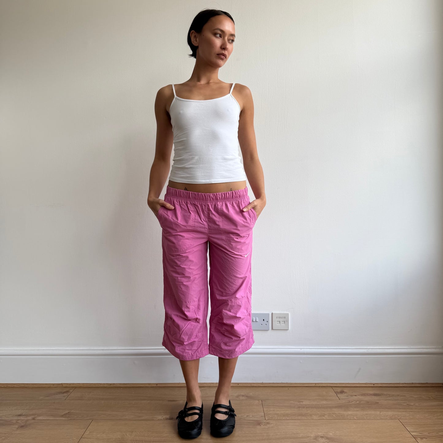 Pink Nike capris - Size XS + S