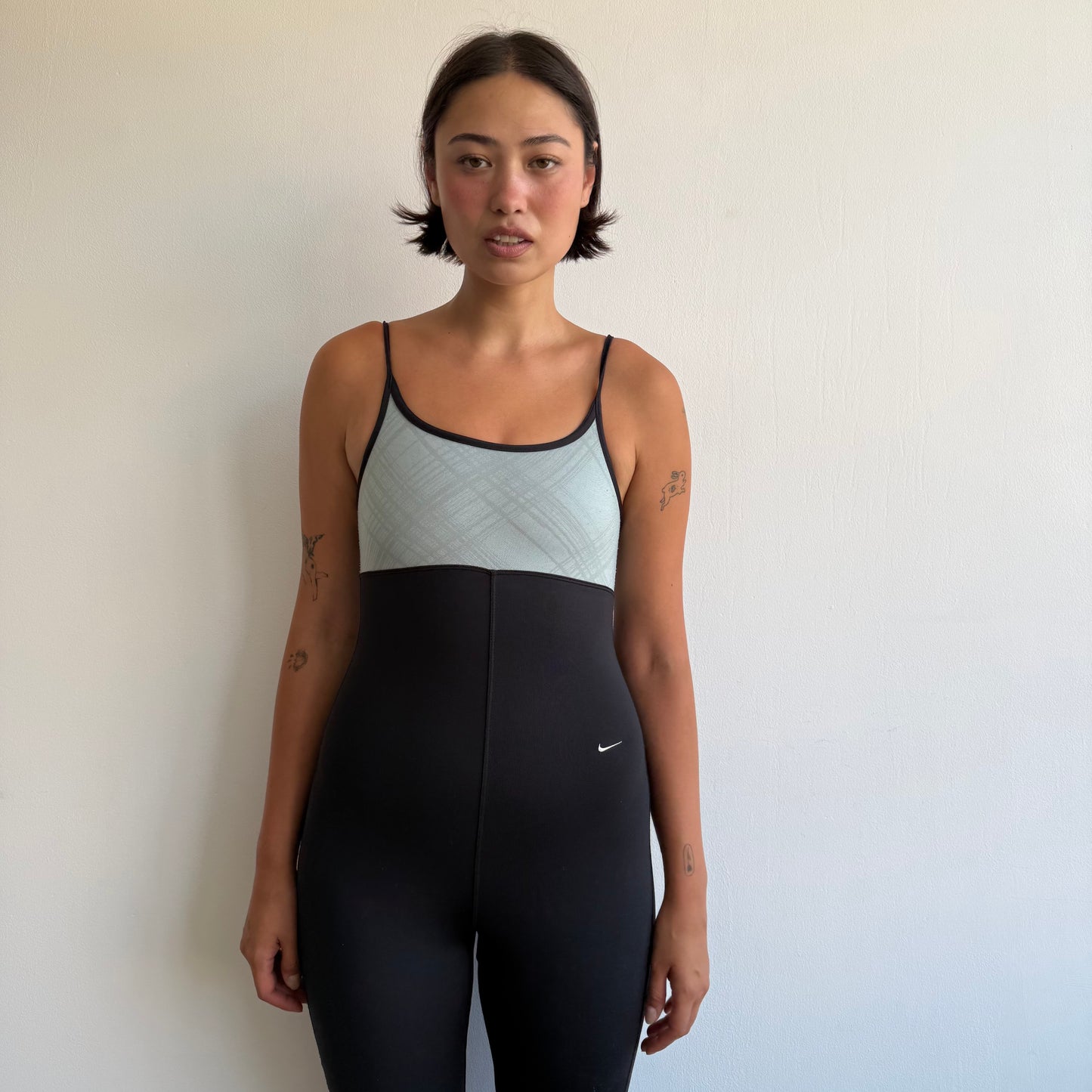 Nike blue flared unitard - Size S