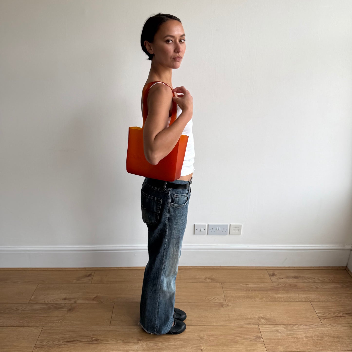 Orange D&G jelly bag - One Size