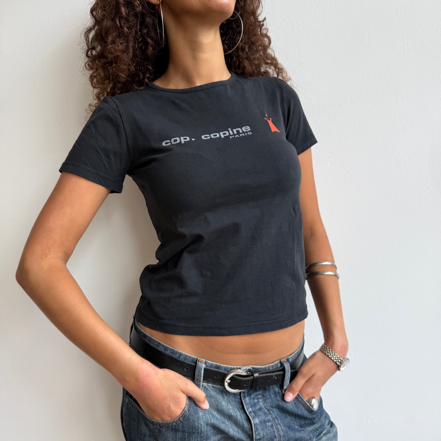 Cop Copine baby tee - Size S