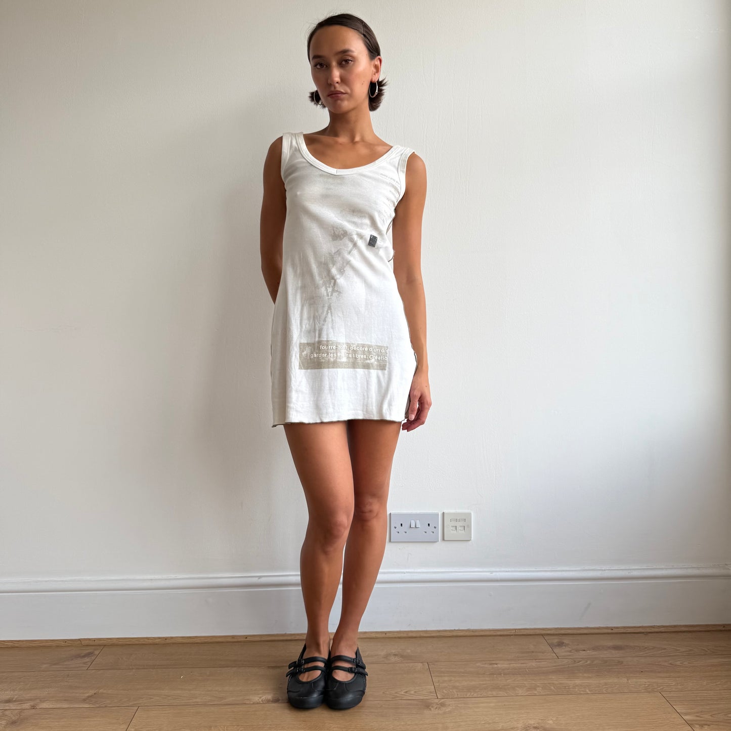 Cop Copine graphic mini dress - Size M