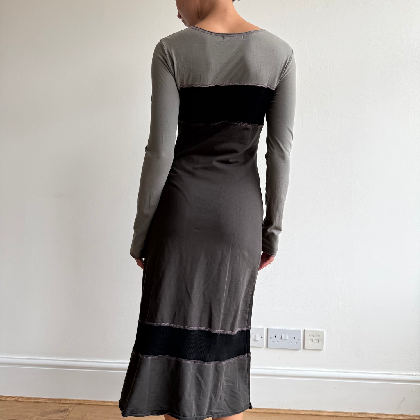 Cop Copine long sleeve maxi dress - Size S + M/L