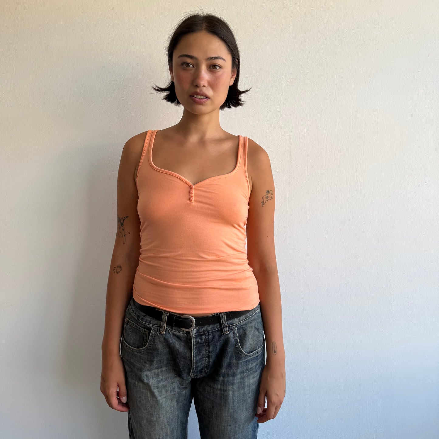 Apricot button front cami - Size S
