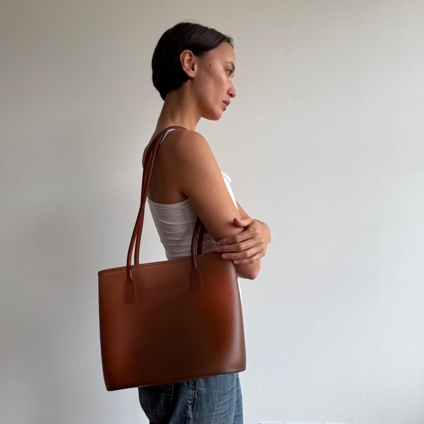 Burnt orange jelly bag - One Size