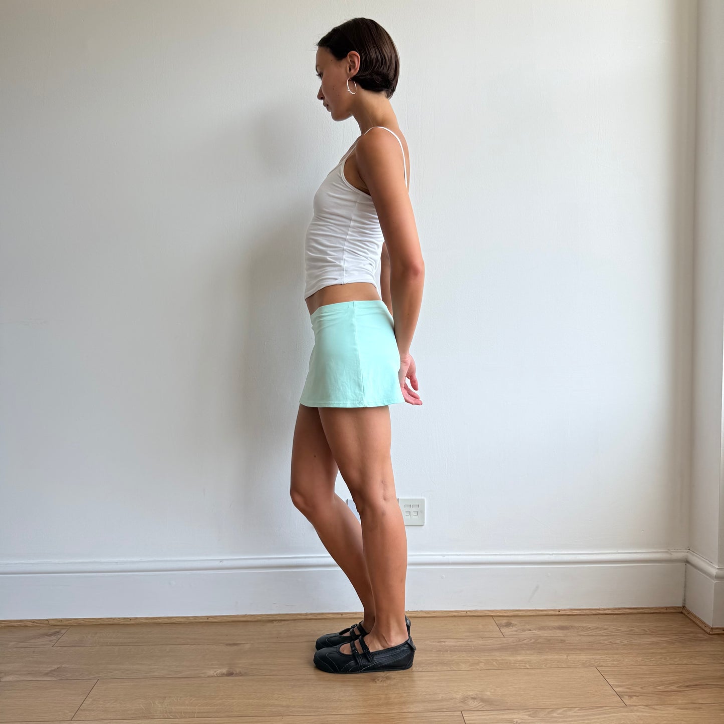 Turquoise Calvin Klein swim skirt - Size S