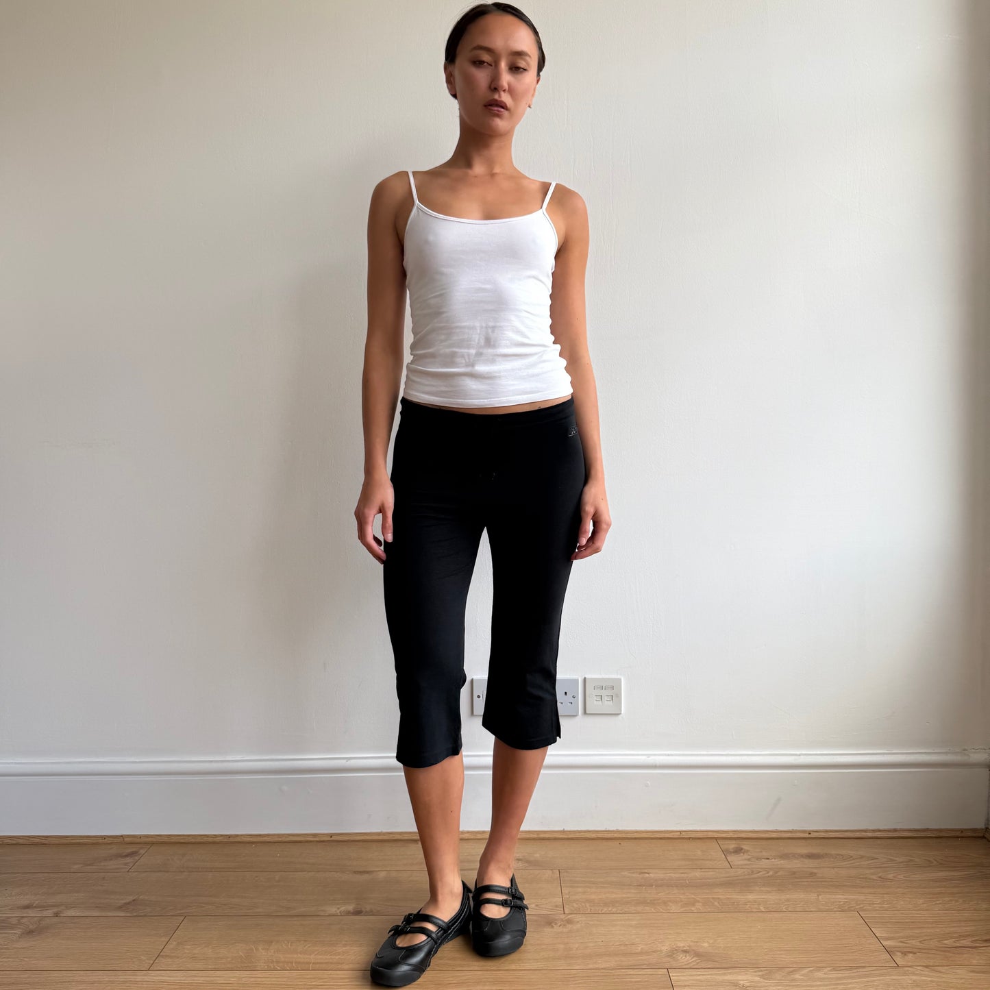 Reebok black capris - Size S