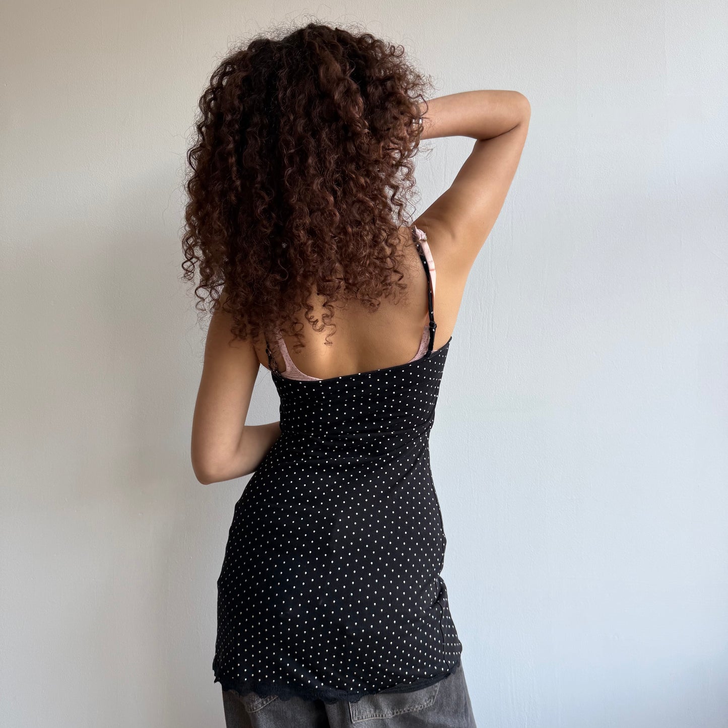Polka dot mini dress - Size S
