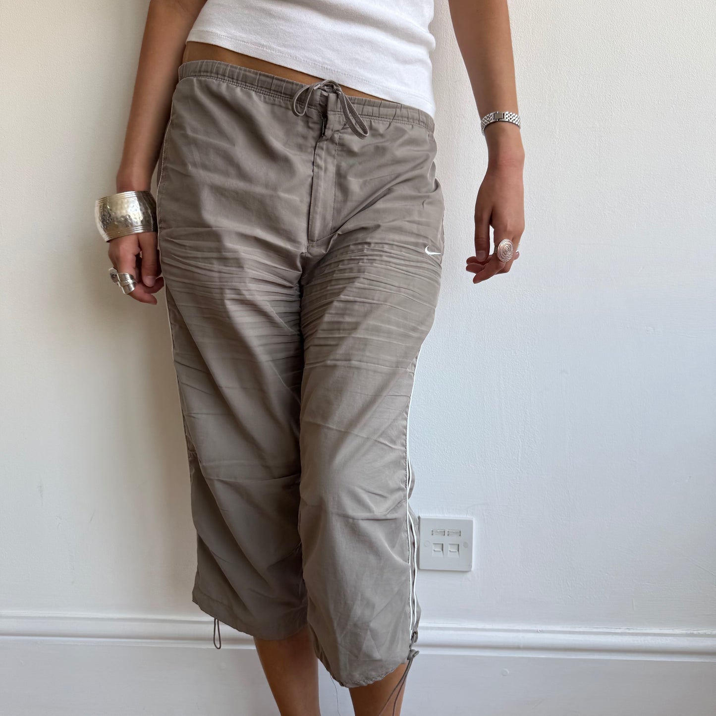 Taupe Nike Capris - Size M