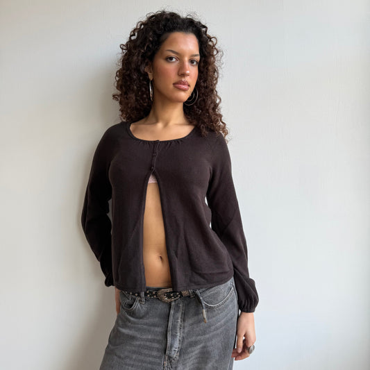 Brown cardigan - Size S